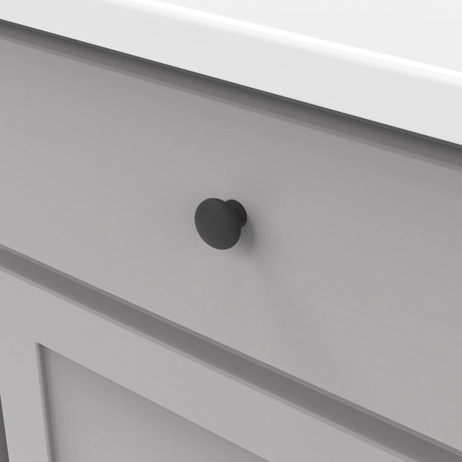 1-1/8 inch (29mm) Cottage Cabinet Knob