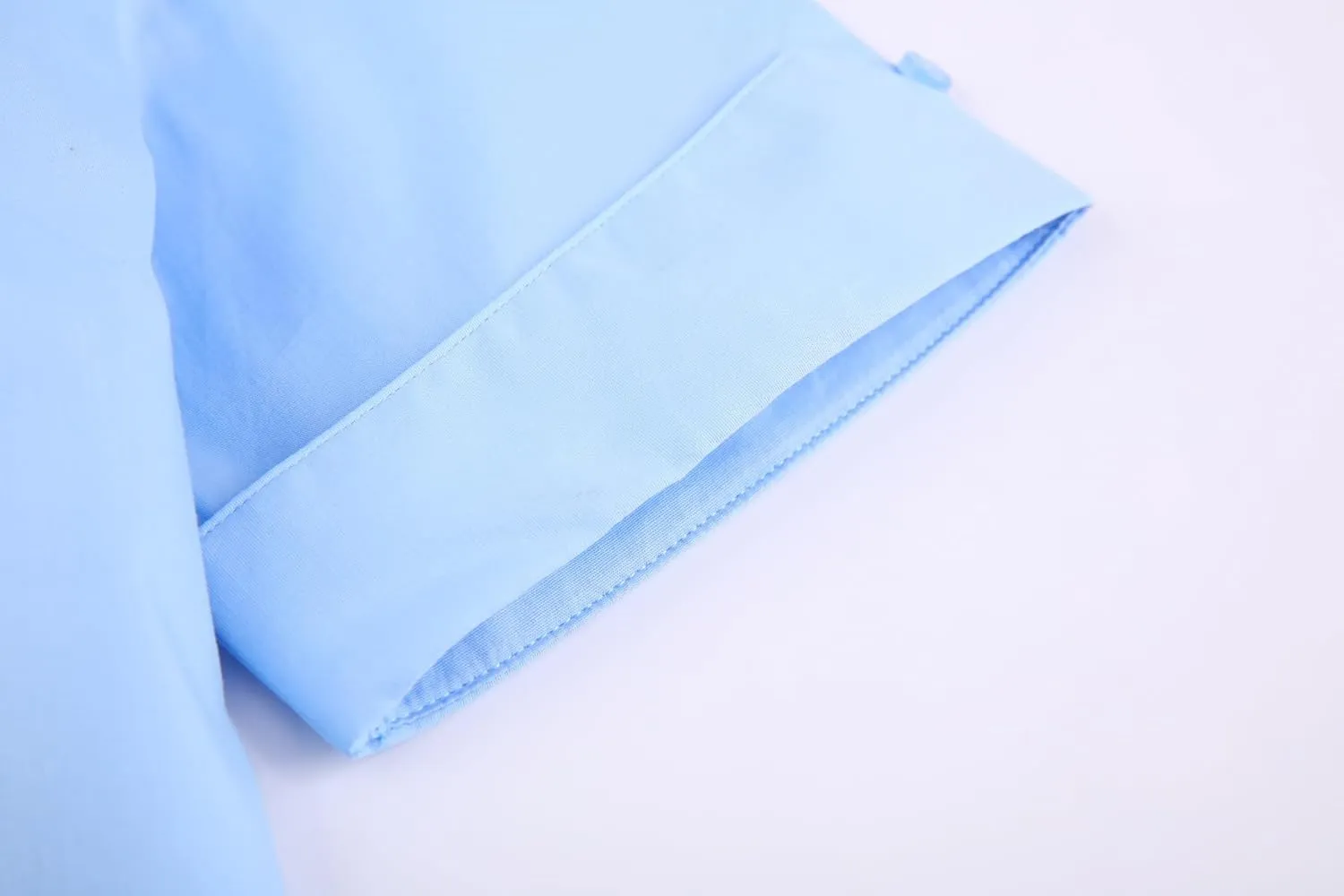 Alex Vando Womens Dress Shirts Wrinkle Free Solid Color Stretch Work Shirt