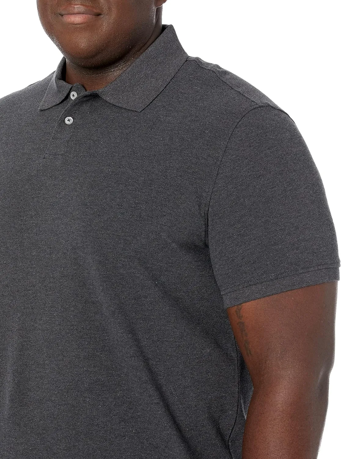 Amazon Essentials Men's Polo Shirts Short Sleeve, Slim-Fit Cotton Pique