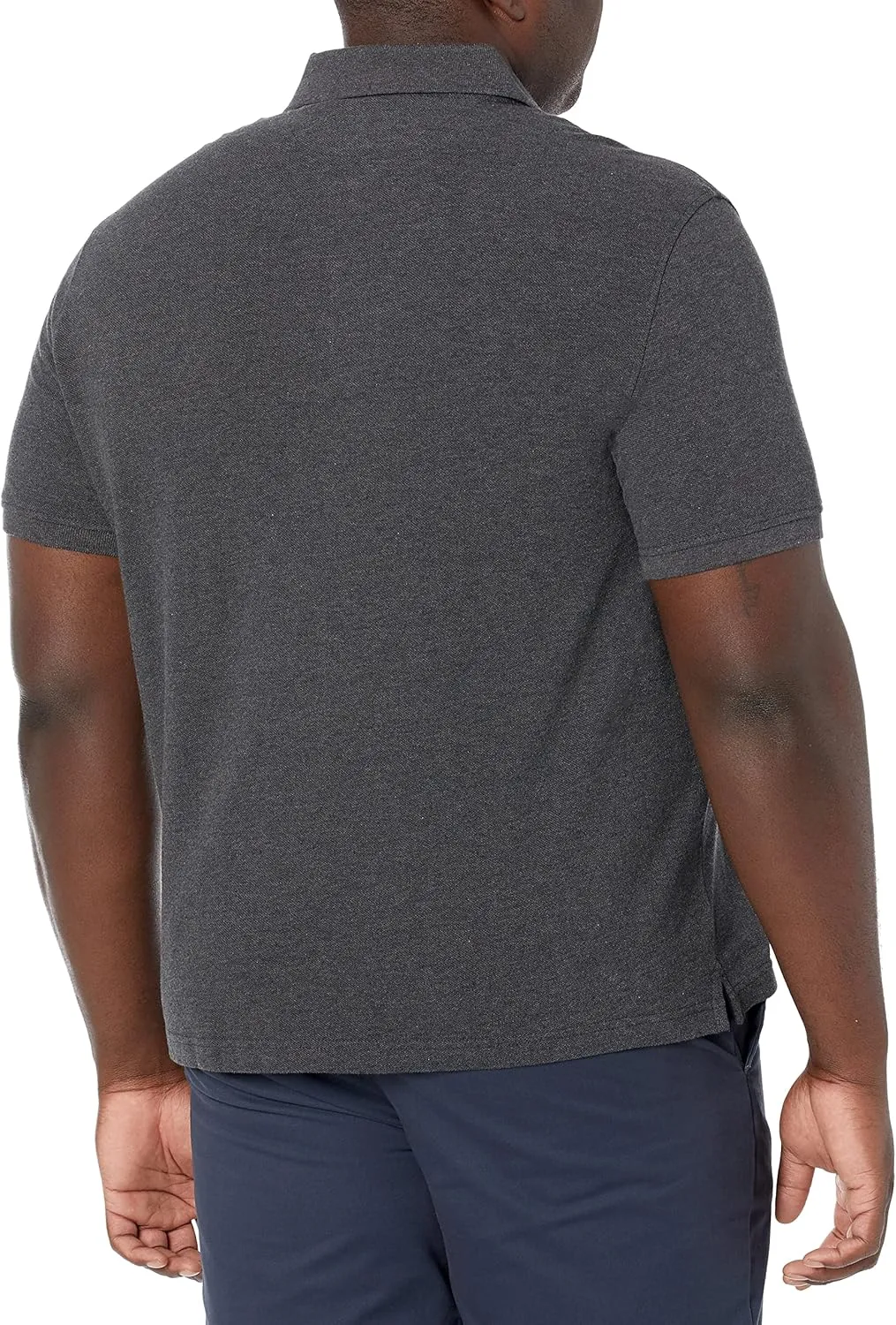 Amazon Essentials Men's Polo Shirts Short Sleeve, Slim-Fit Cotton Pique