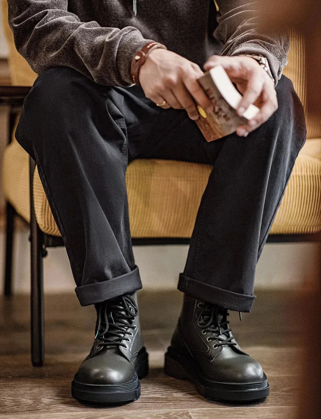 Amozae- Retro Workwear Boots