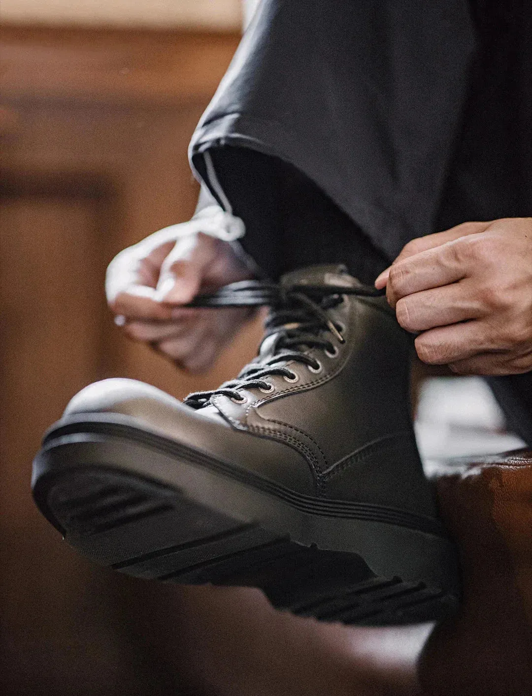 Amozae- Retro Workwear Boots