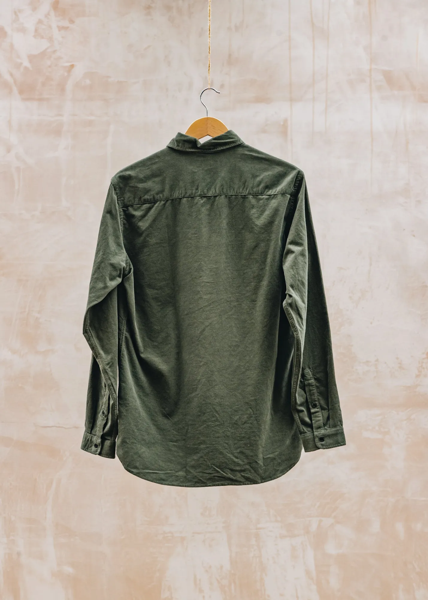 Brook Cord Shirt in Green