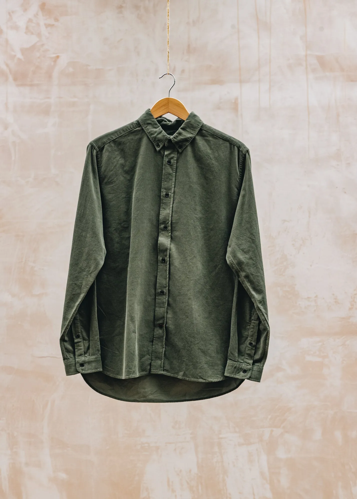 Brook Cord Shirt in Green