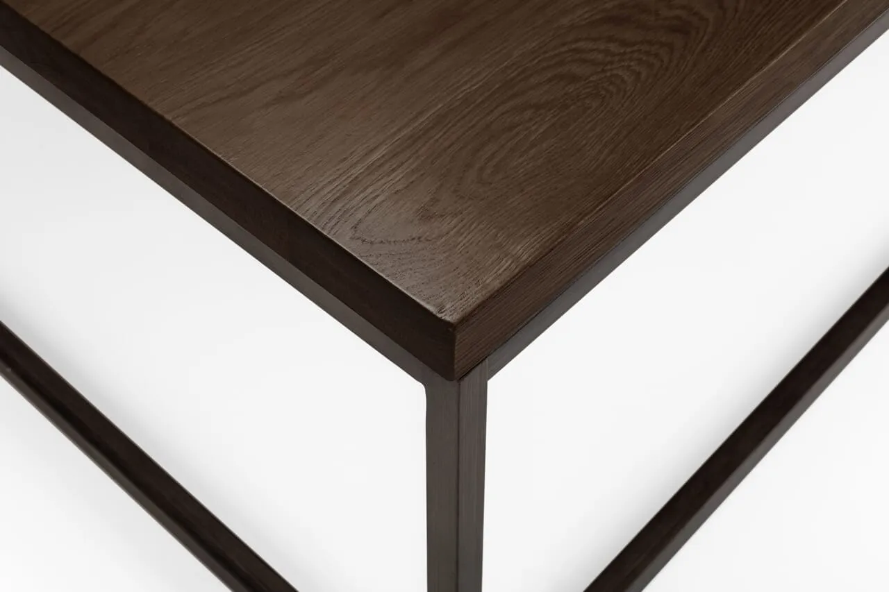 Brooklyn Square Coffee Table Dark Oak