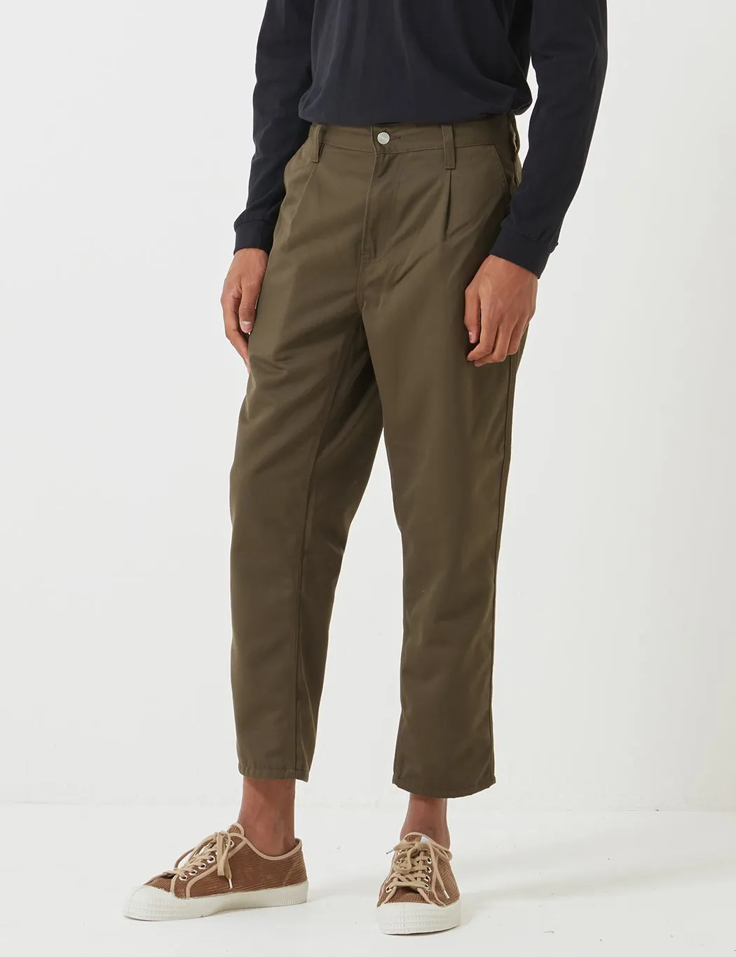 Carhartt-WIP Abbott Pant 'Denison Twill' (Tapered Fit) - Cypress Rinsed