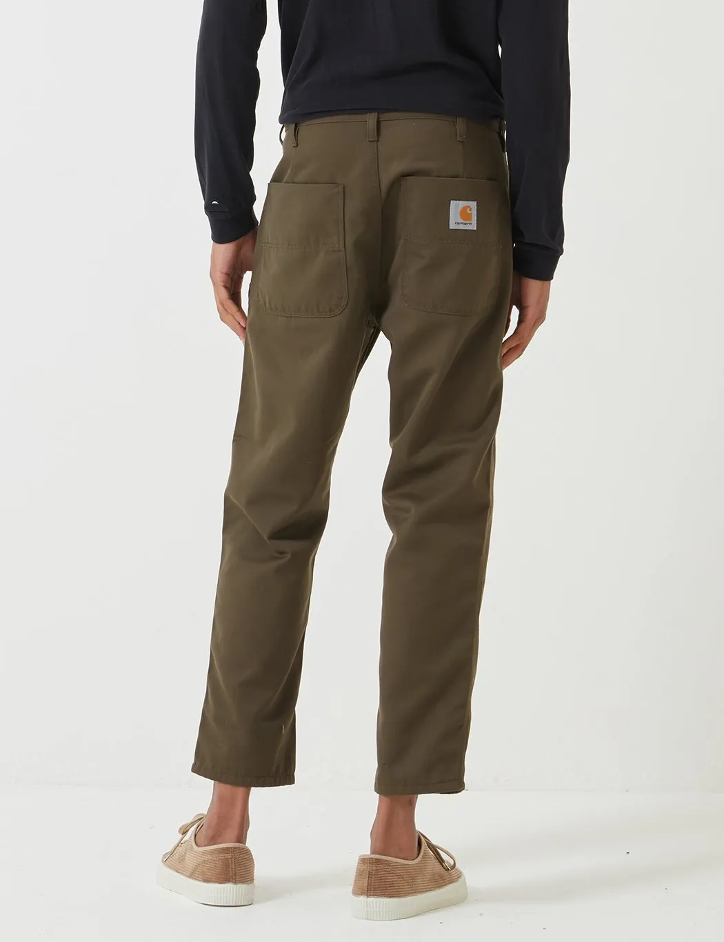Carhartt-WIP Abbott Pant 'Denison Twill' (Tapered Fit) - Cypress Rinsed