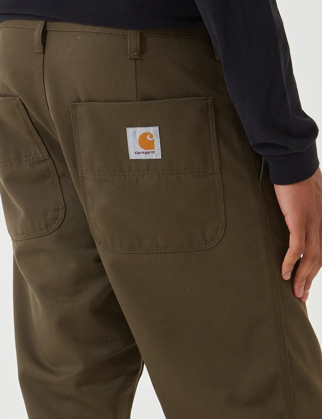 Carhartt-WIP Abbott Pant 'Denison Twill' (Tapered Fit) - Cypress Rinsed