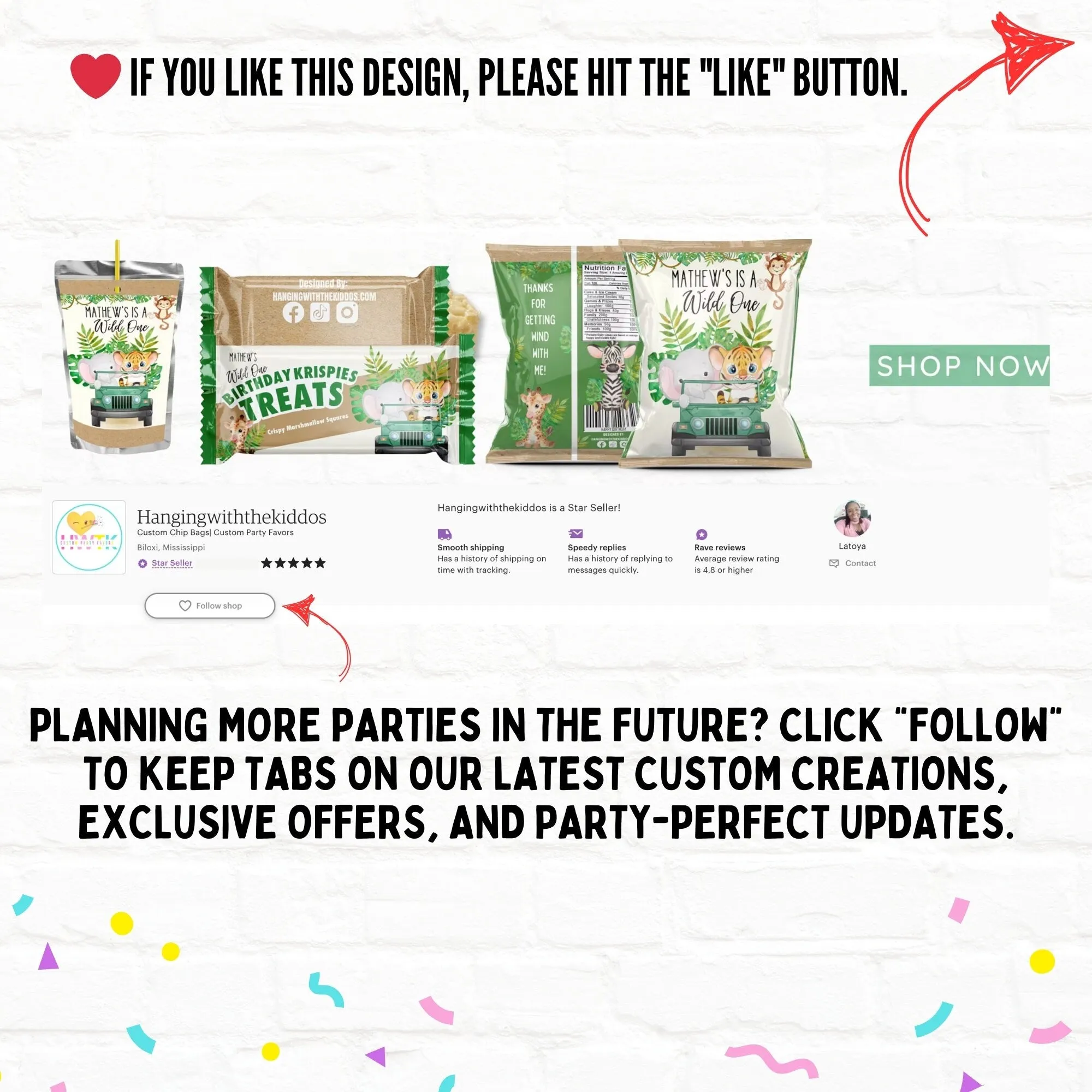 Construction Birthday Customizable Juice Pouch Labels|Construction Party Favors Juice Pouches