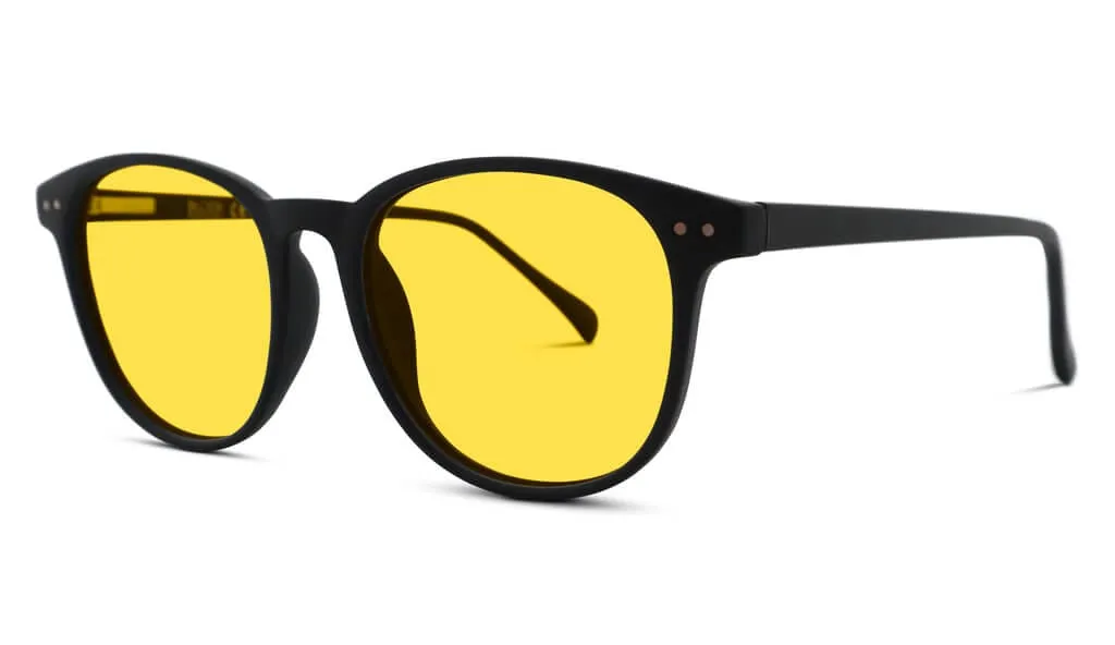 DayMax Billie Glasses - Matt Black - Prescription