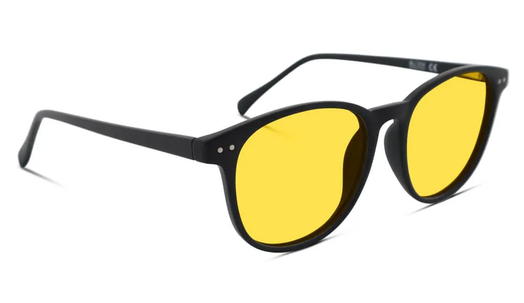 DayMax Billie Glasses - Matt Black - Prescription