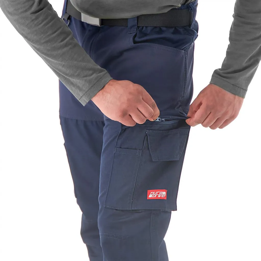 DuraDrive Men's TRILL RED LABEL Water Repellent Slim Cut Utility Work Pants