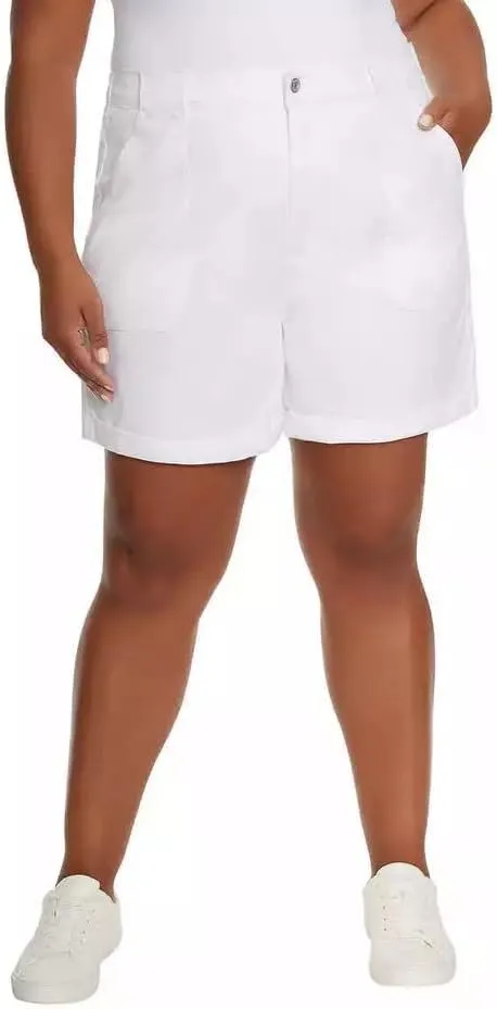 Gloria Vanderbilt Utility Short Woman - Shorts for Women Trendy