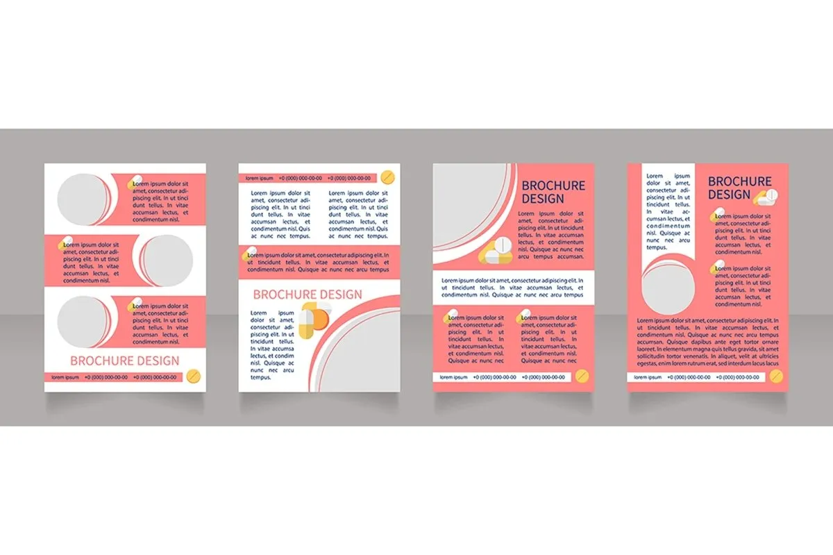Healthcare services brochure bundle