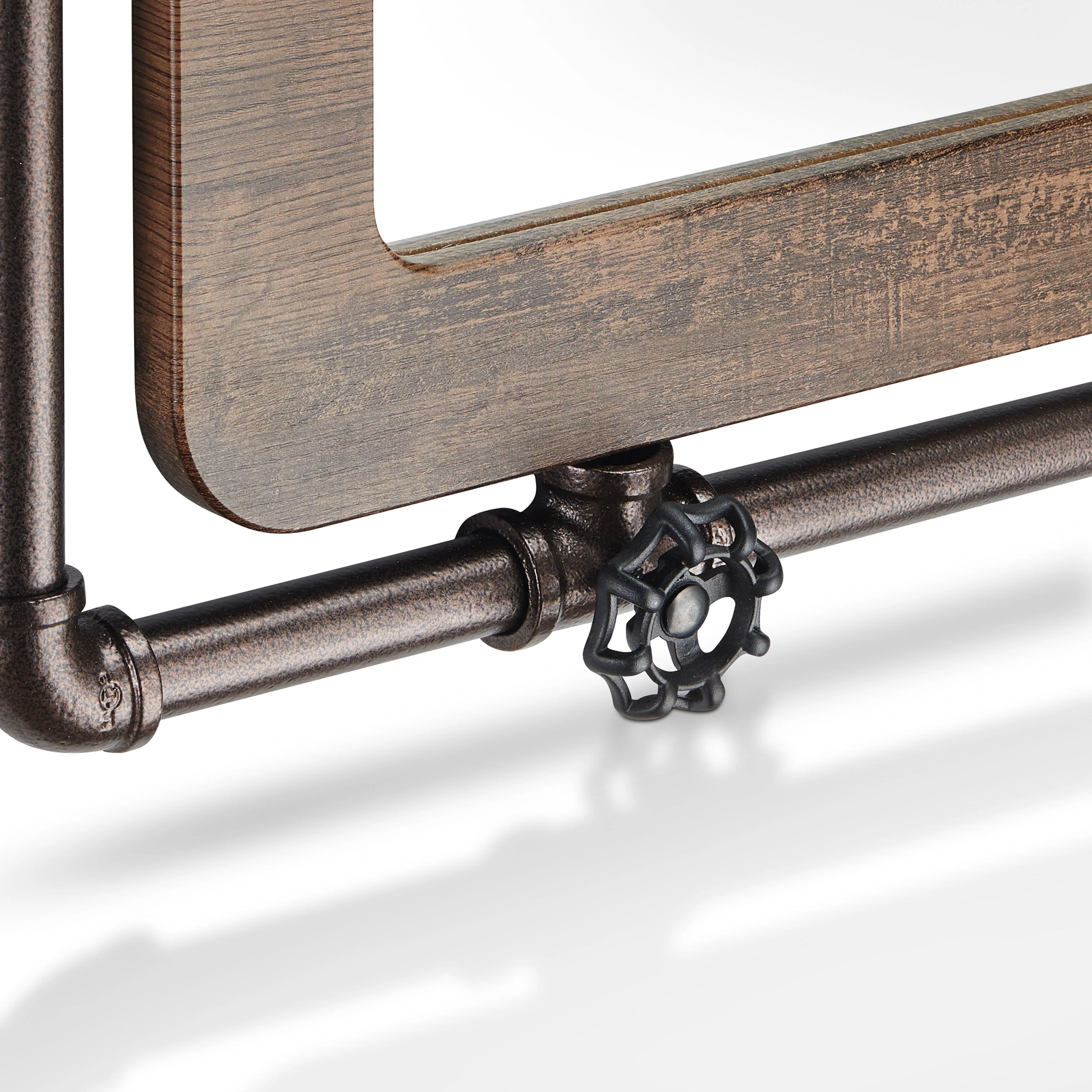Histon Industrial Accent Wall Mirror