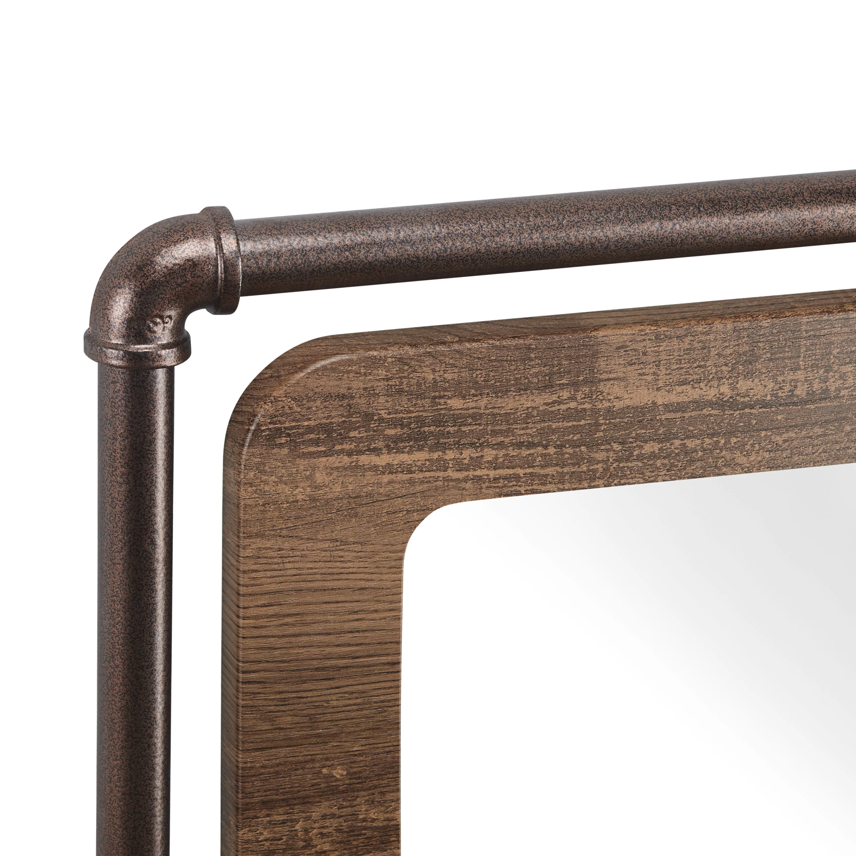 Histon Industrial Accent Wall Mirror