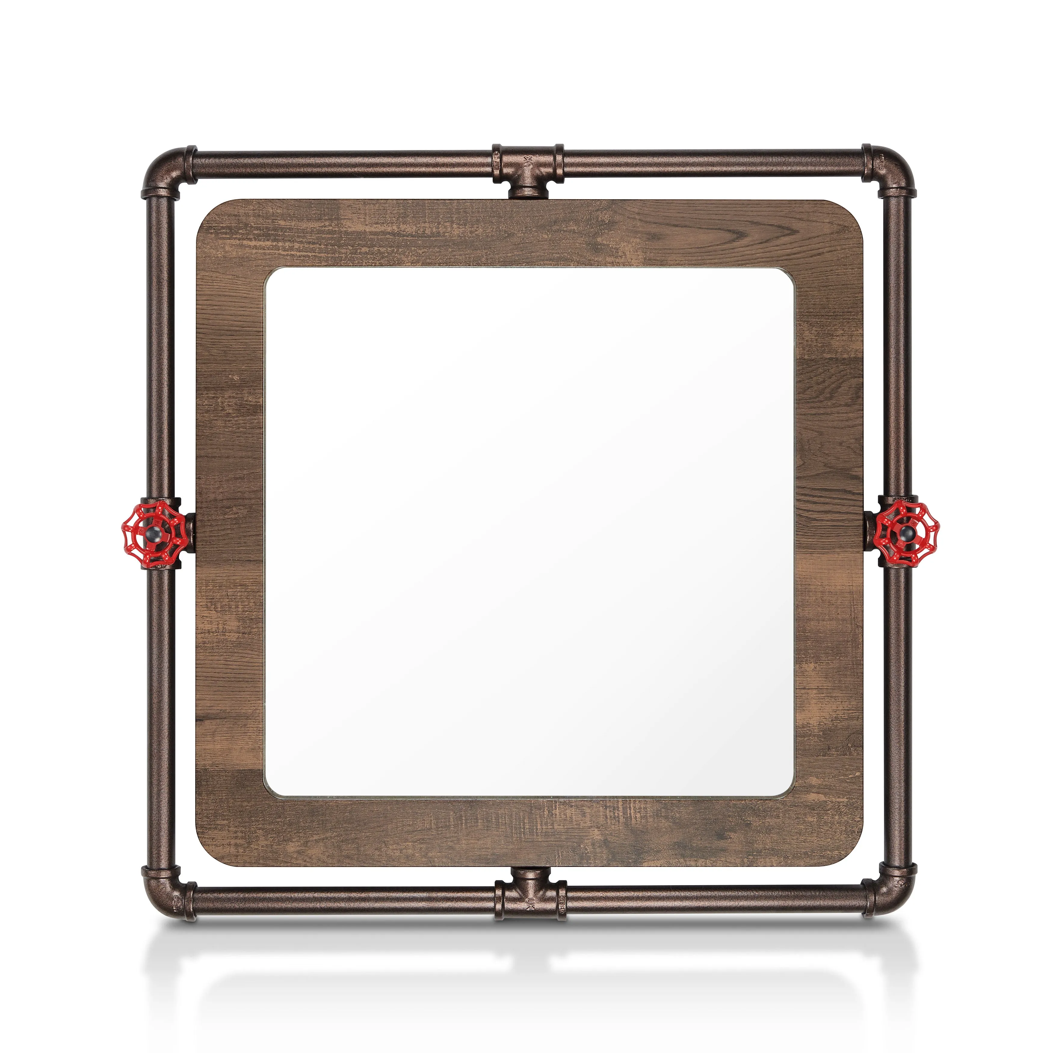 Histon Industrial Accent Wall Mirror