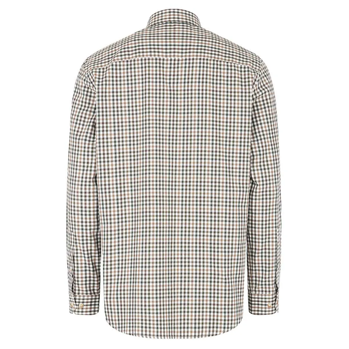 Hoggs of Fife Garvock Cotton Twill Herringbone Check Shirt