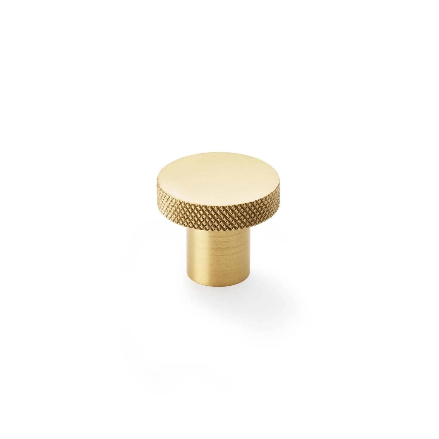 Knurled Circular Cupboard Knob
