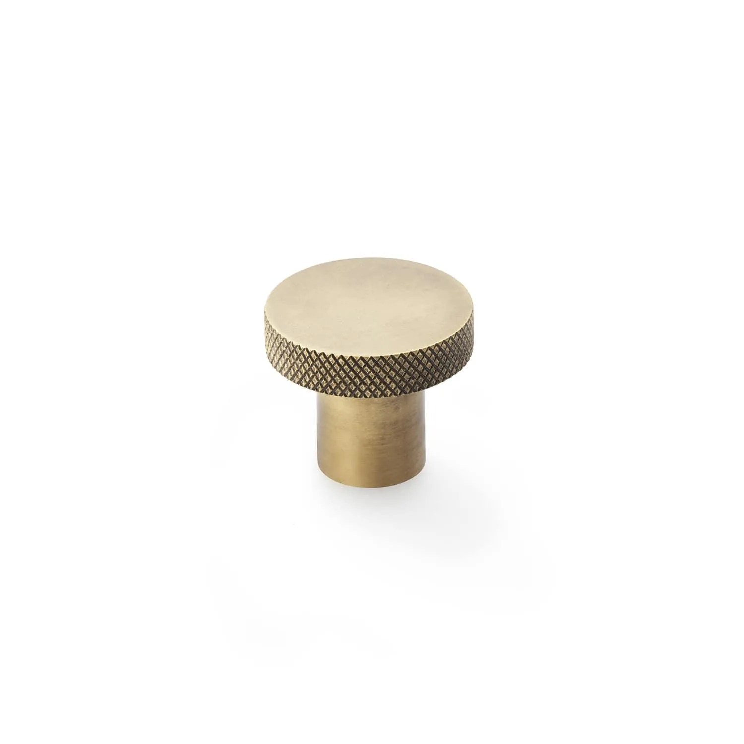 Knurled Circular Cupboard Knob