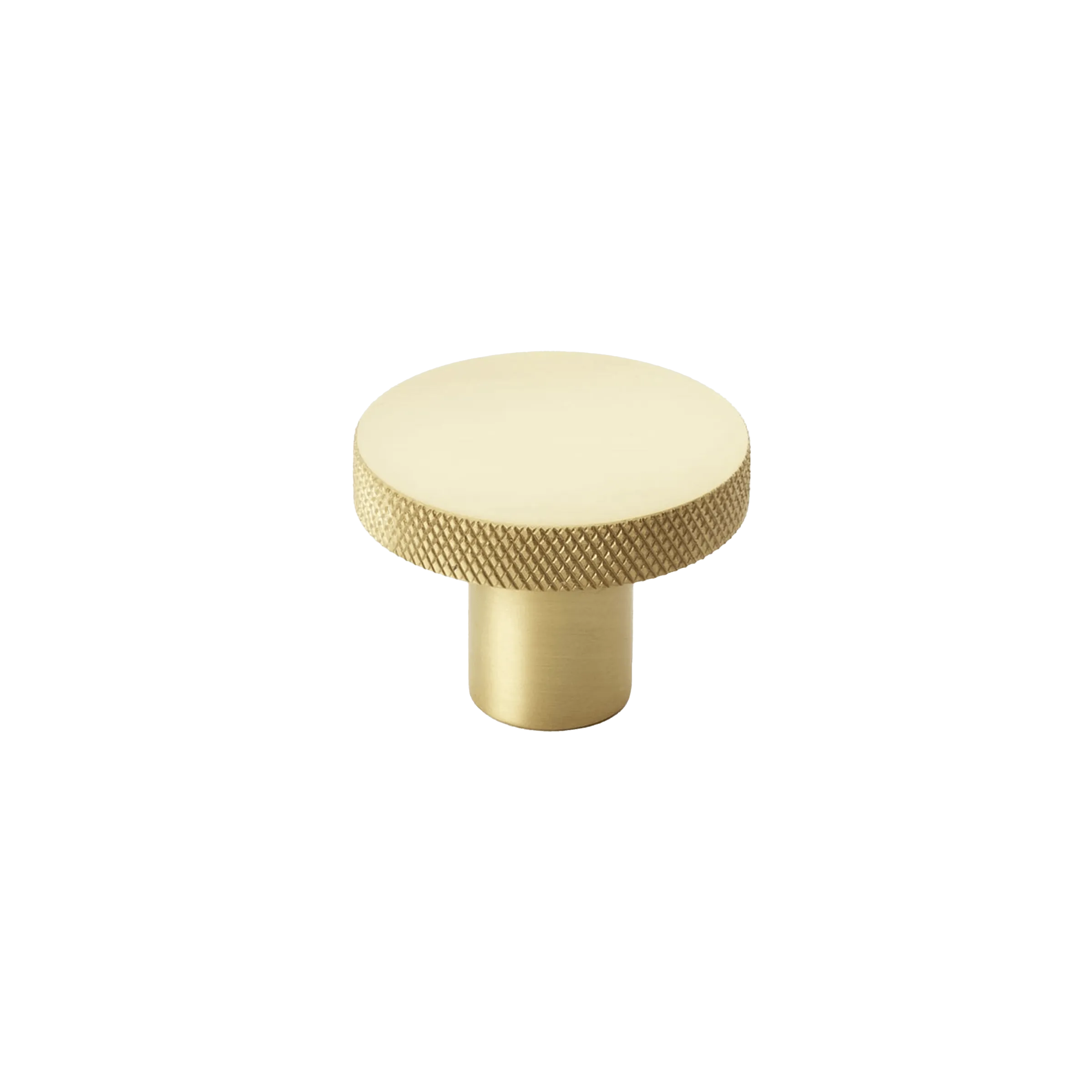 Knurled Circular Cupboard Knob