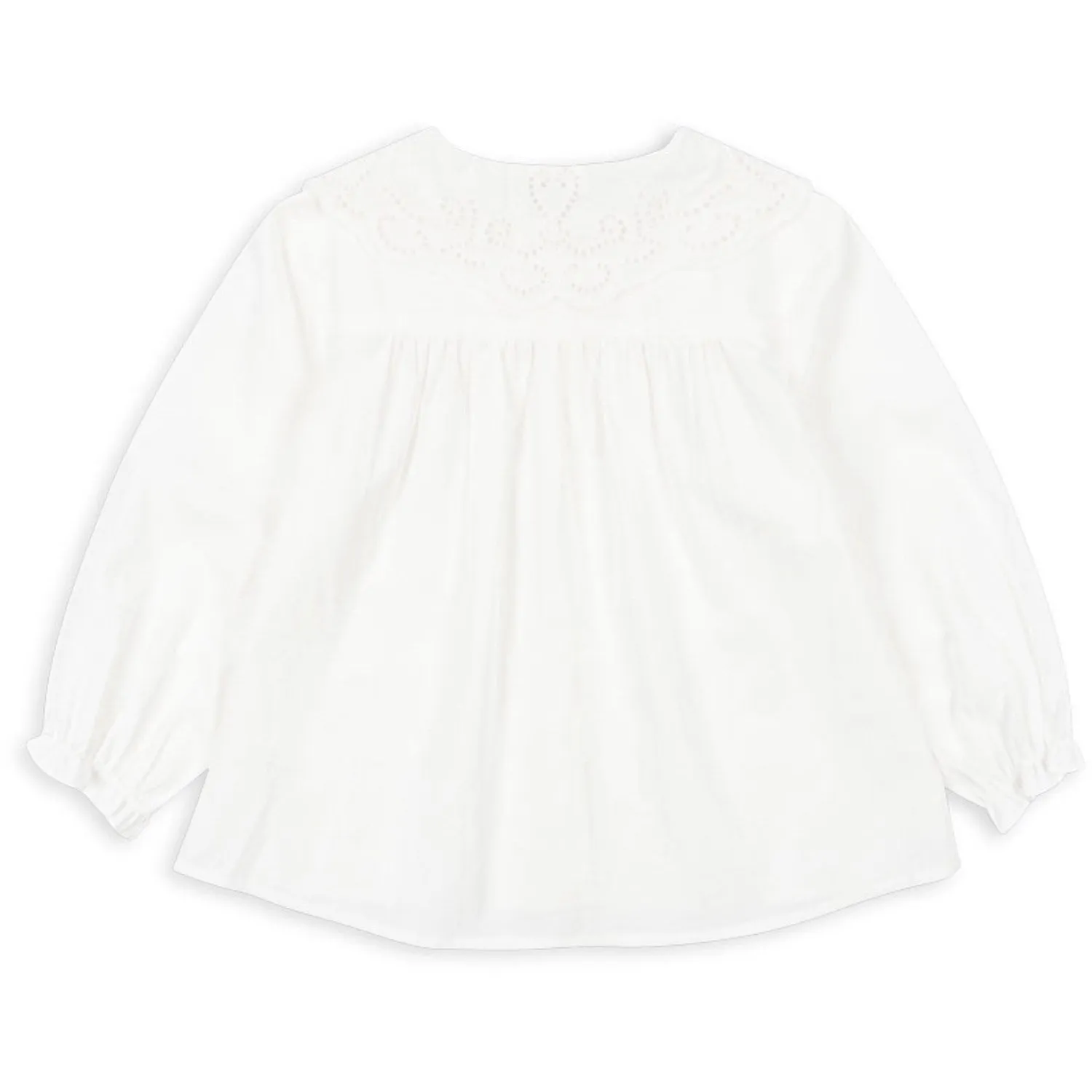 Konges Sløjd Optic White Rilo Collar Shirt Gots