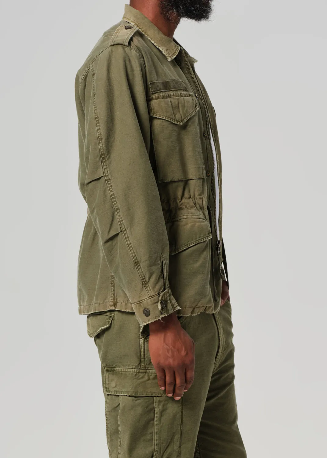 M-51 Utility Jacket in Hiro Green