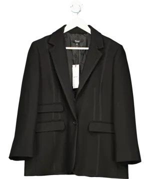 ME   EM Black Bracelet Sleeve Workwear Blazer UK 14