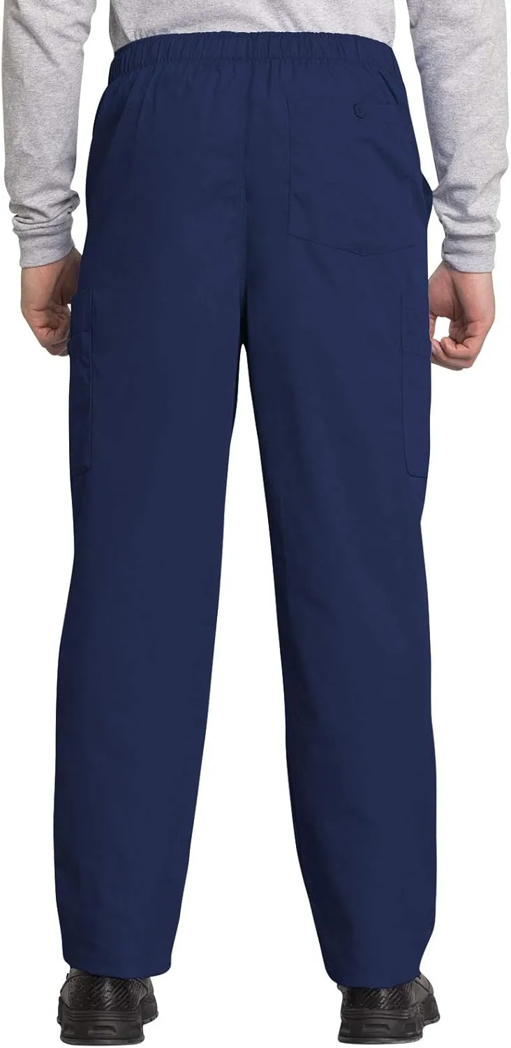 Medical Cargo Pants for Men Workwear Originals, Zipper Fly Scrubs for Men 4000
