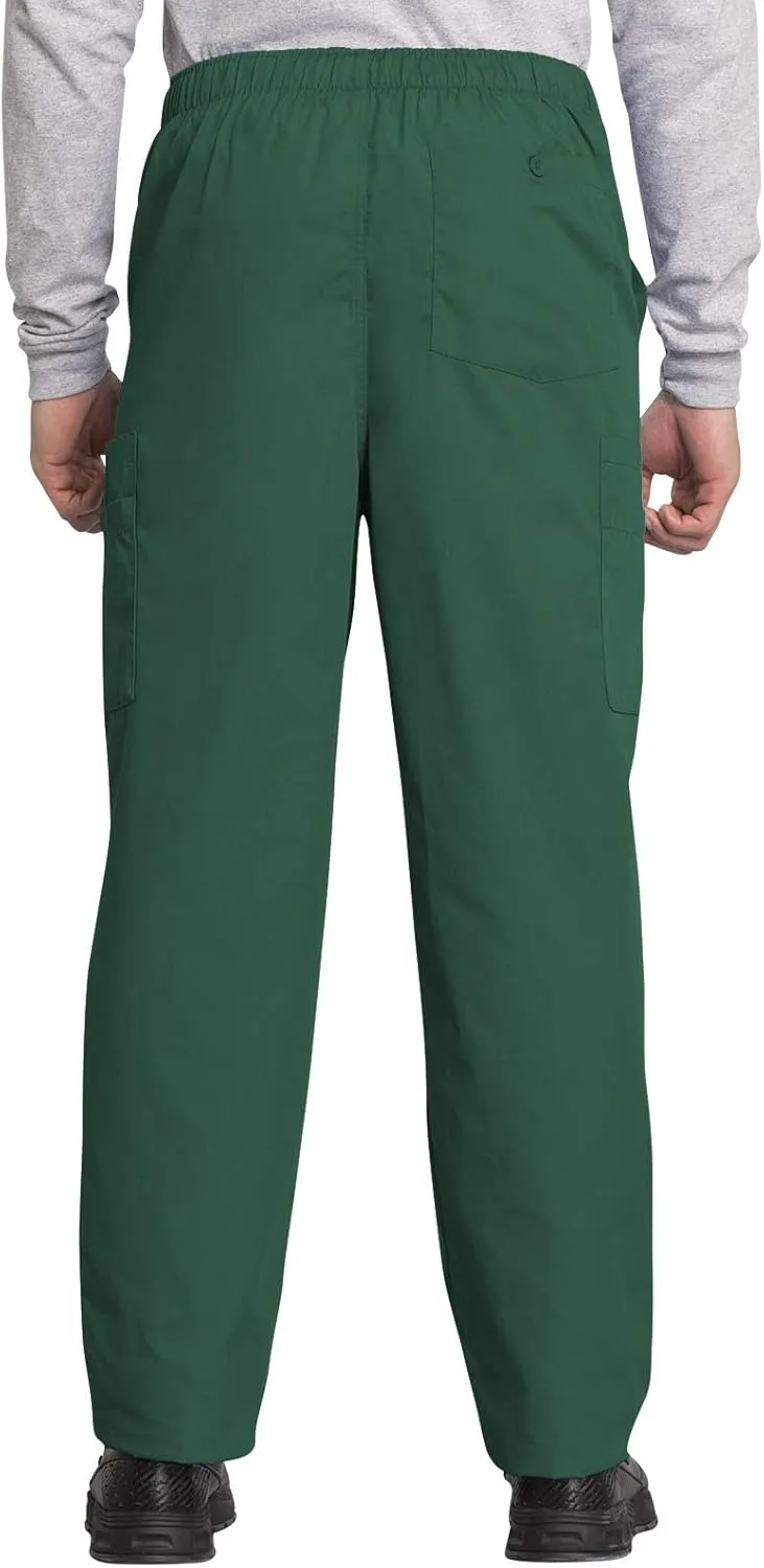 Medical Cargo Pants for Men Workwear Originals, Zipper Fly Scrubs for Men 4000