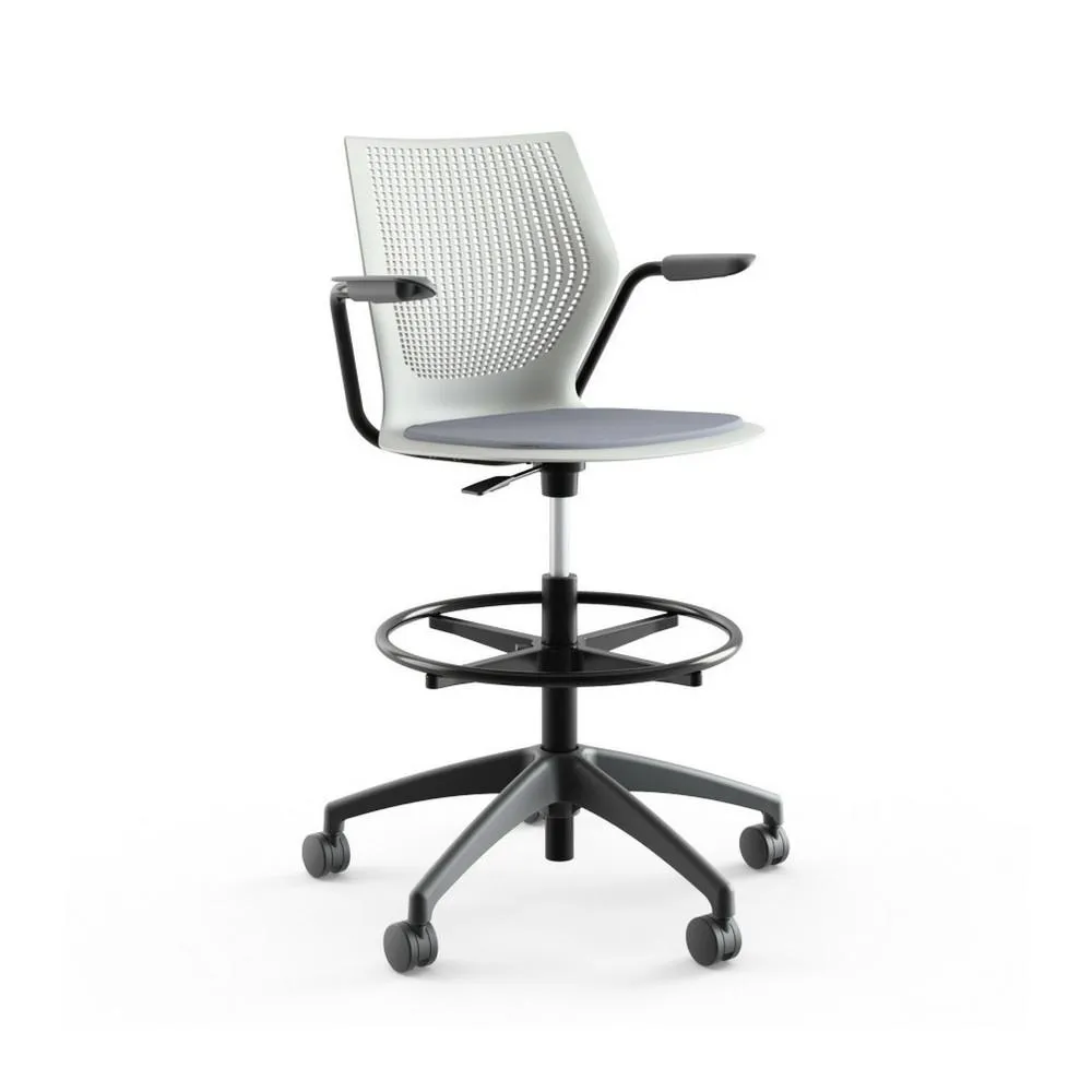 MultiGeneration High Task Chair with Arms and Seat Pad by Knoll