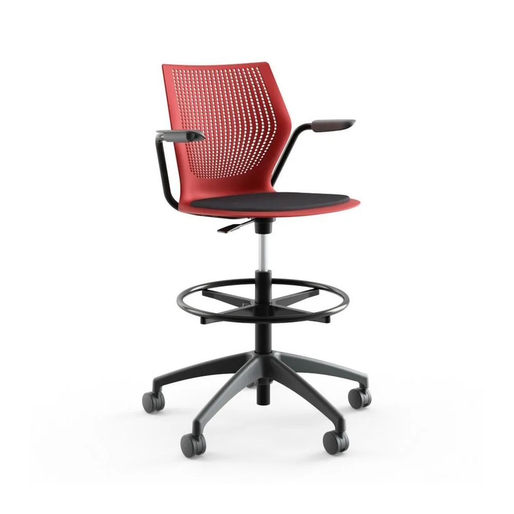 MultiGeneration High Task Chair with Arms and Seat Pad by Knoll
