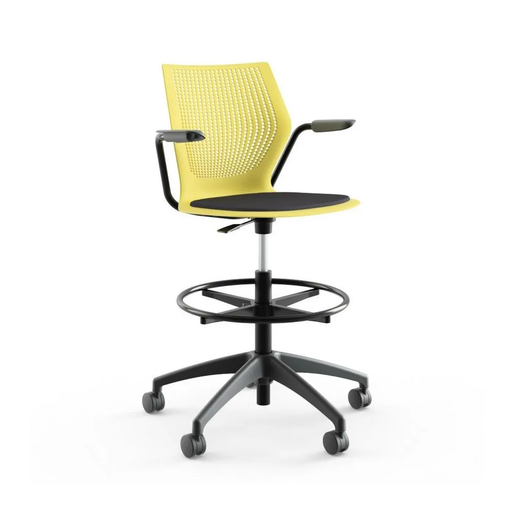 MultiGeneration High Task Chair with Arms and Seat Pad by Knoll