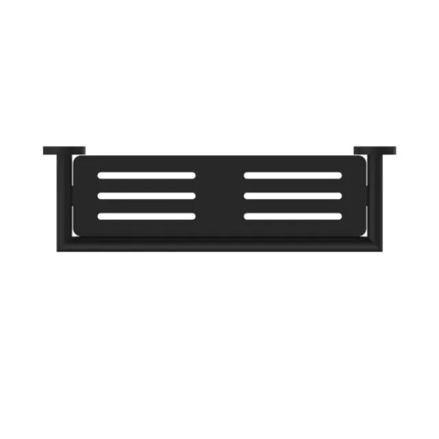 Nero Dolce Metal Shower Shelf Matte Black