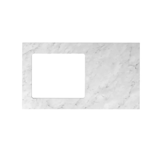 Otti Bondi White 1060mm Fluted Laundry Cabinet Set