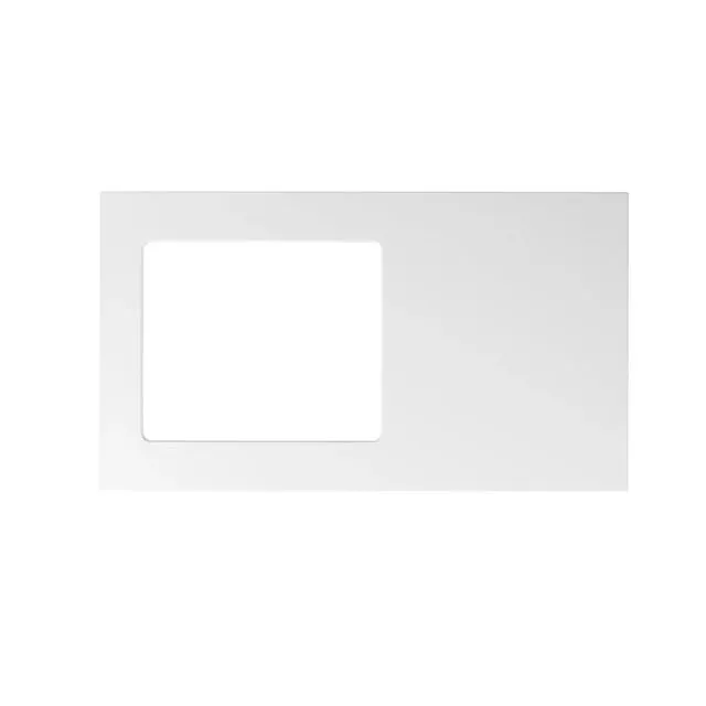 Otti Bondi White 1060mm Fluted Laundry Cabinet Set