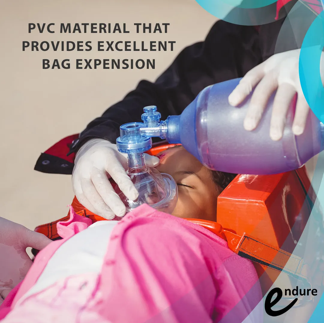Pediatric Airway Emergency KIT, Resuscitator BVM, 4 Berman OPA   2 Sizes NPA