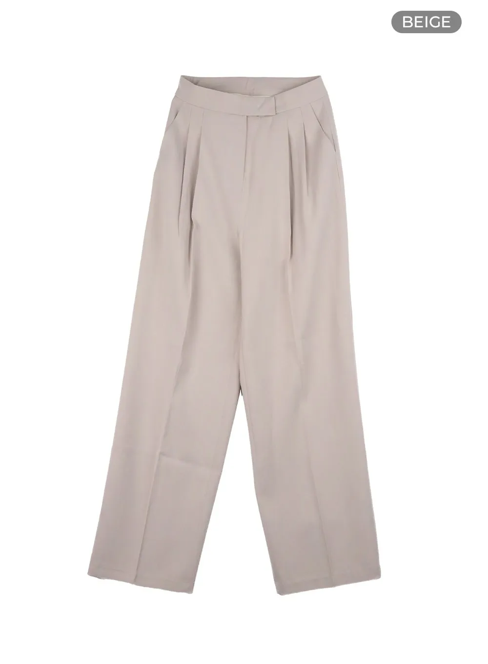Pintuck Loose-Fit Trousers OY409