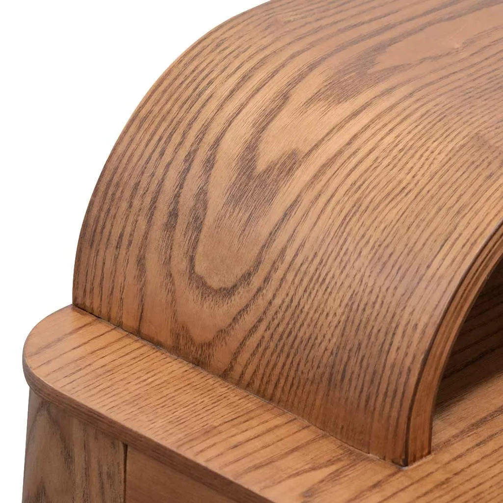Reva Wooden Home Office Desk - Walnut