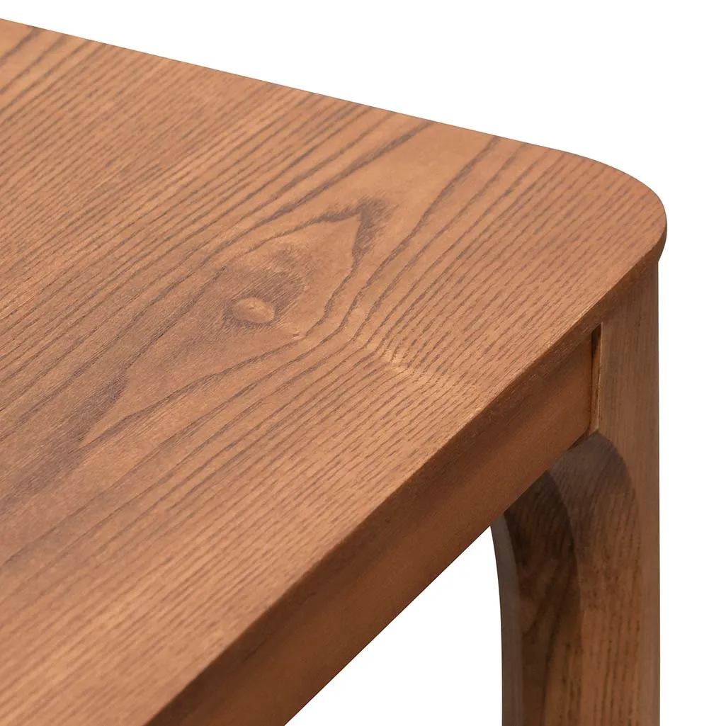 Reva Wooden Home Office Desk - Walnut