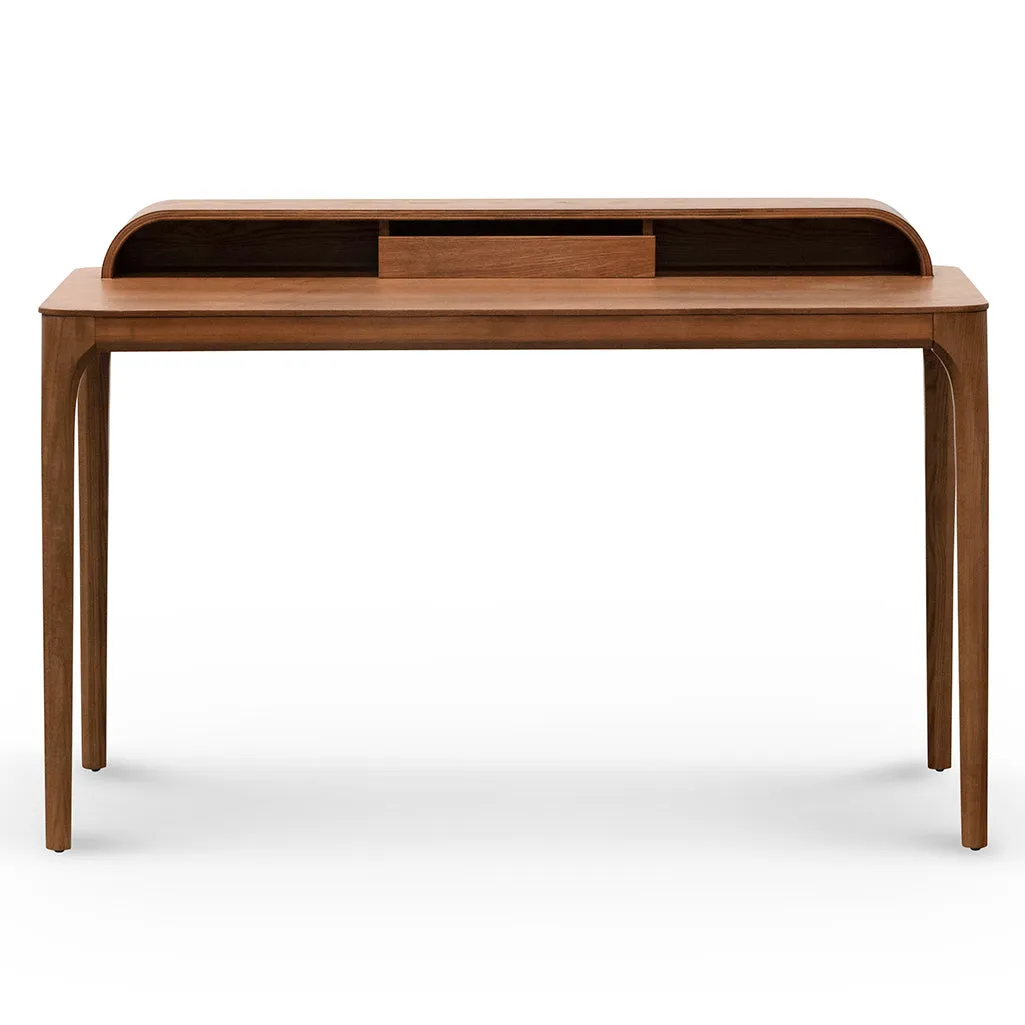 Reva Wooden Home Office Desk - Walnut