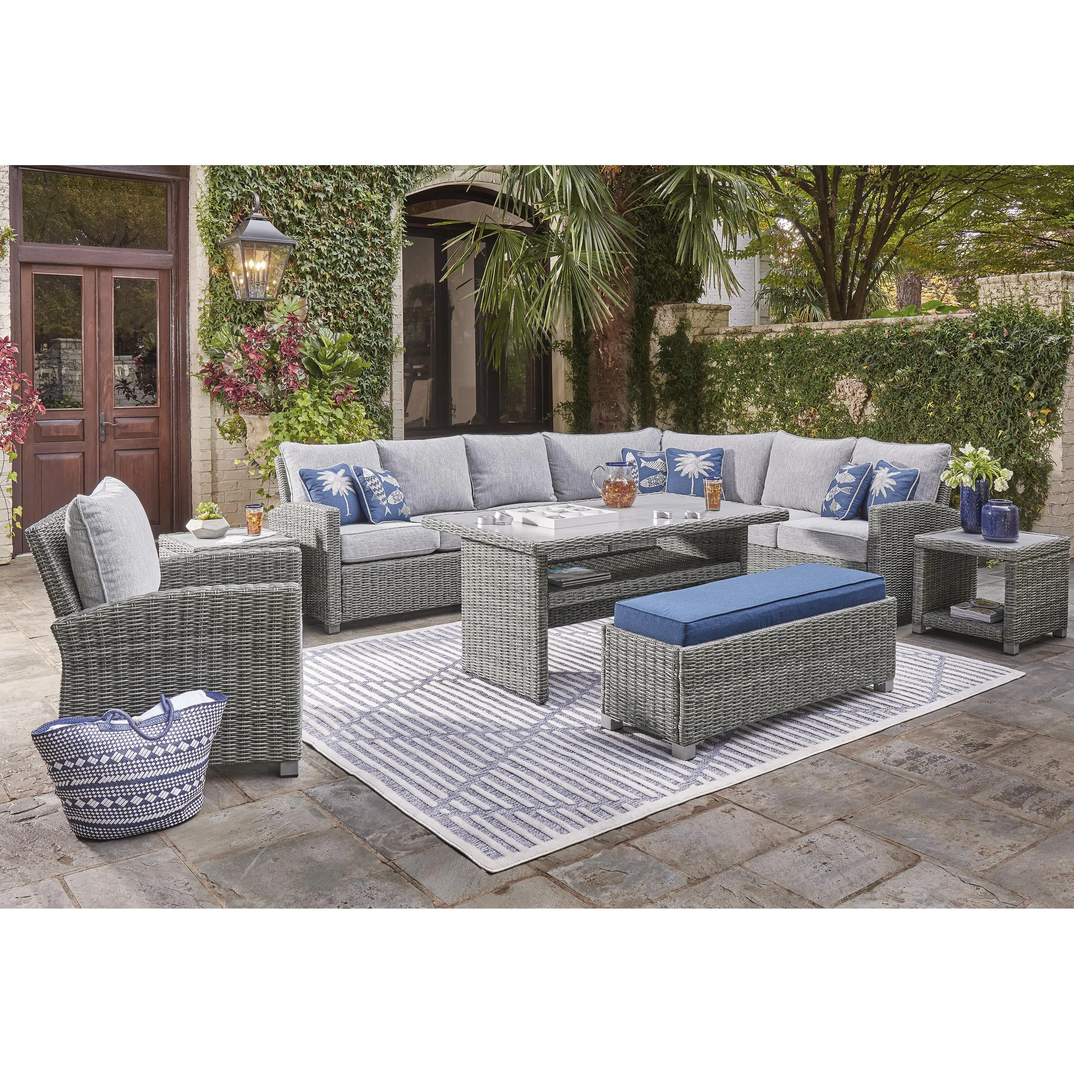 Signature Design by Ashley Naples Beach P439-820 Lounge Chair with Cushion