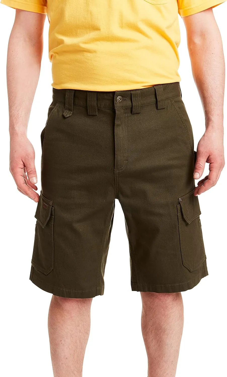 Smith's Workwear Big Men's Stretch Duck Canvas Cargo Work Short