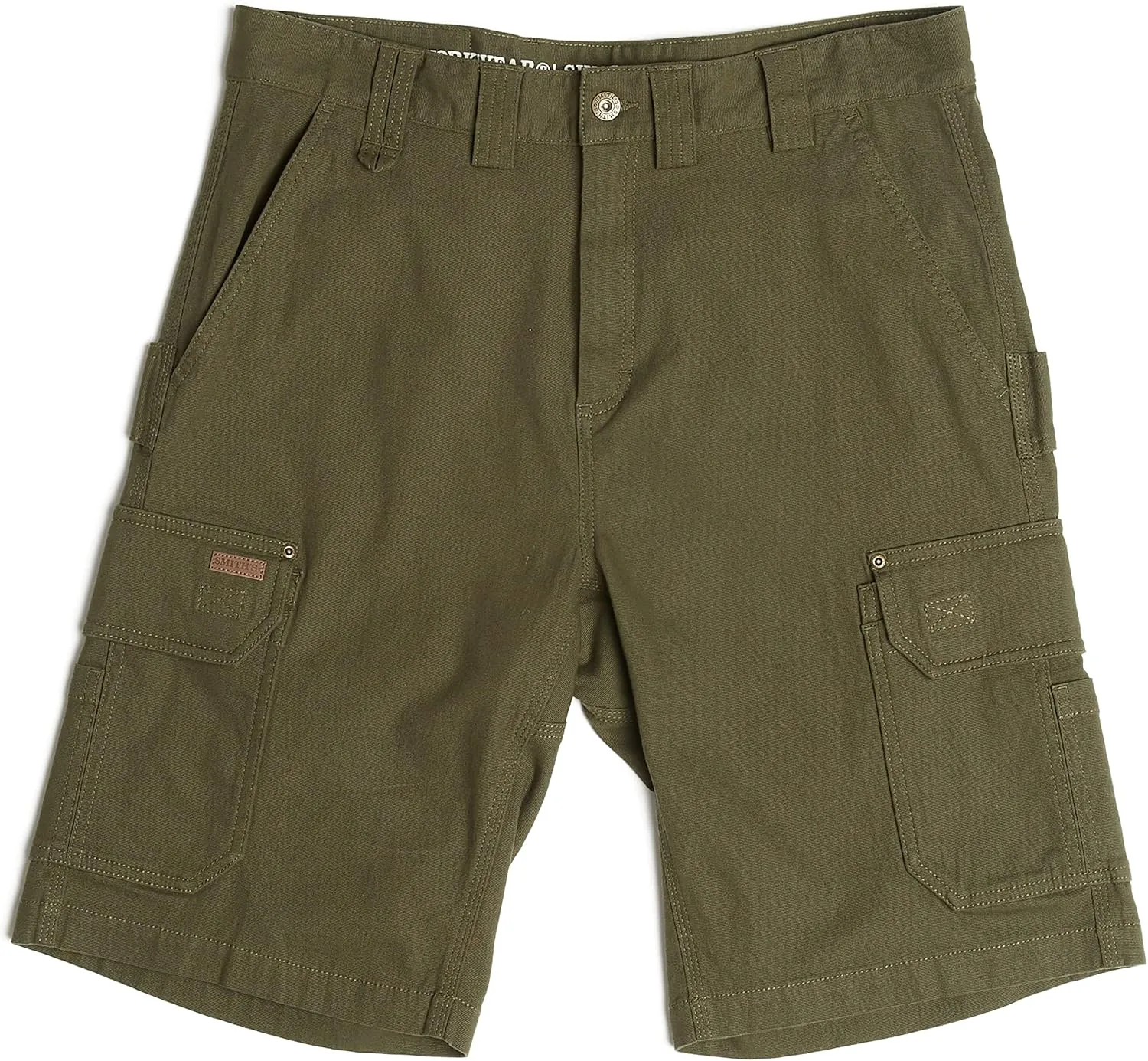 Smith's Workwear Big Men's Stretch Duck Canvas Cargo Work Short