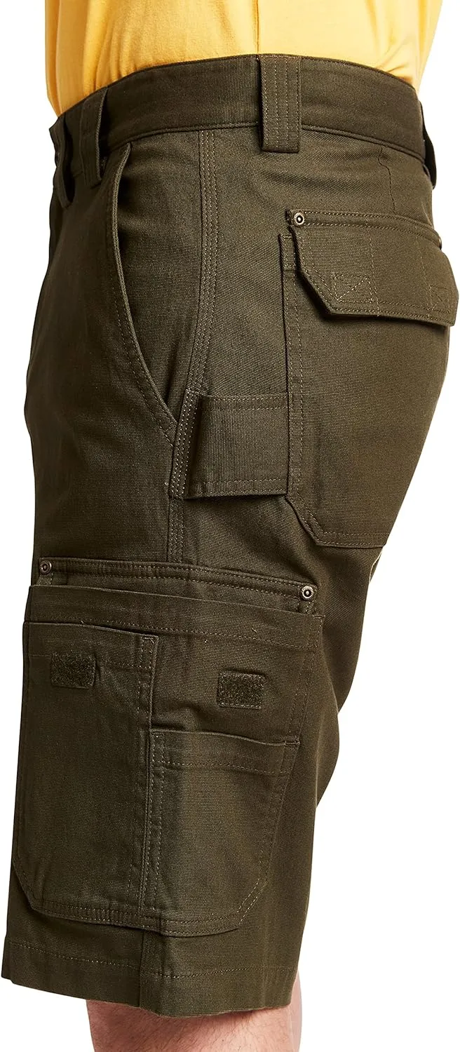 Smith's Workwear Big Men's Stretch Duck Canvas Cargo Work Short