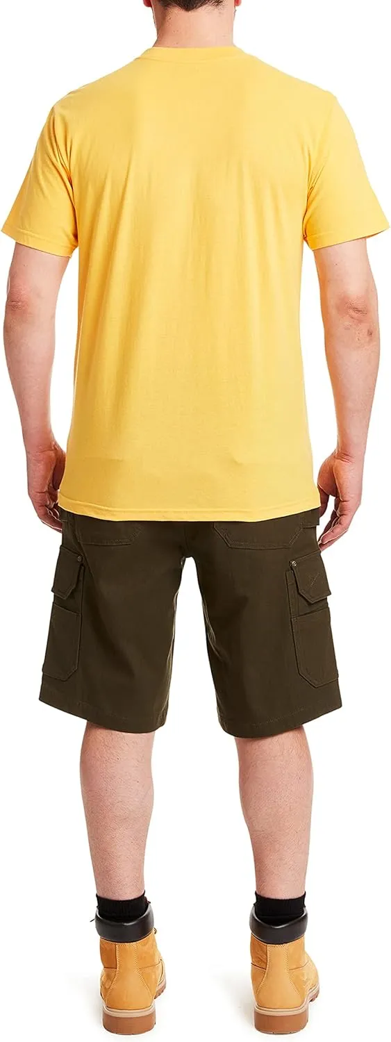 Smith's Workwear Big Men's Stretch Duck Canvas Cargo Work Short