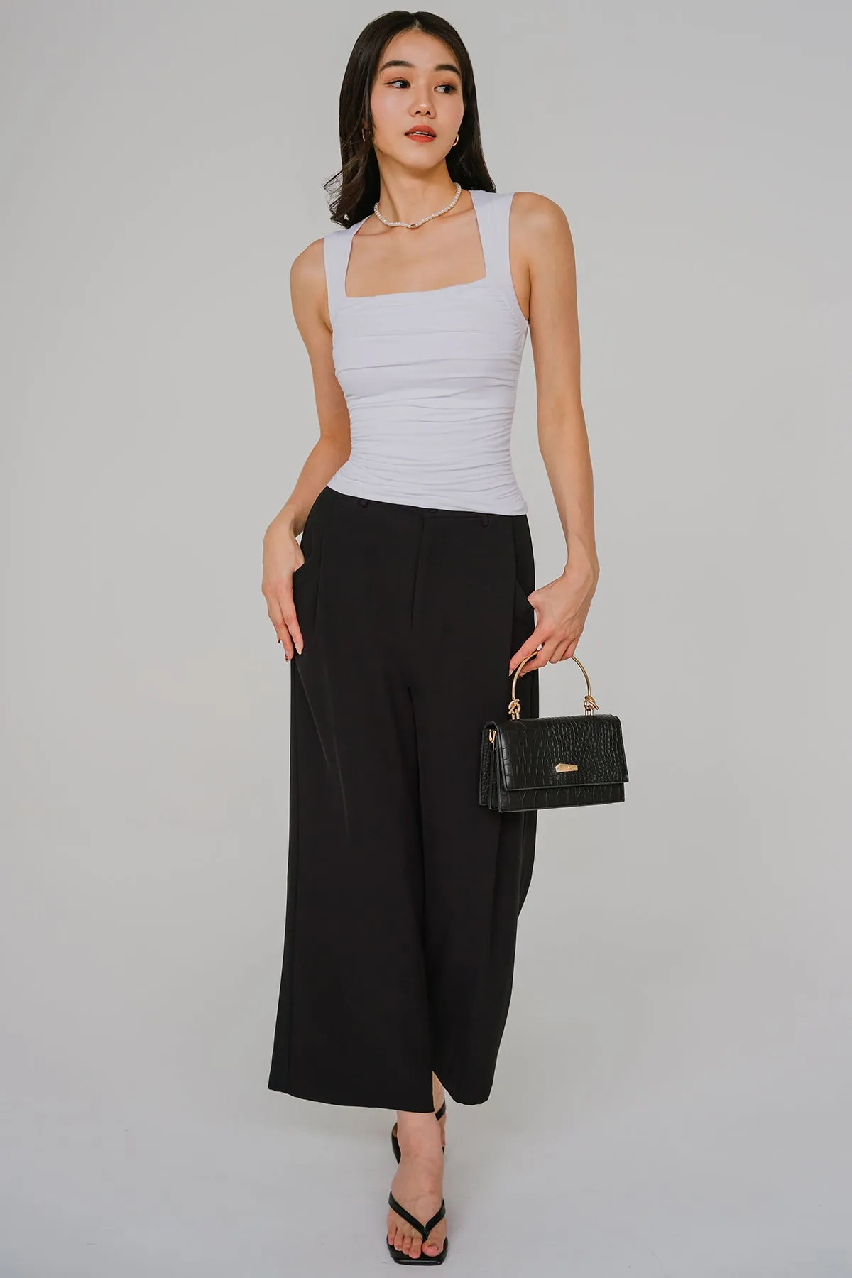 Summer Escape Padded Top (White)