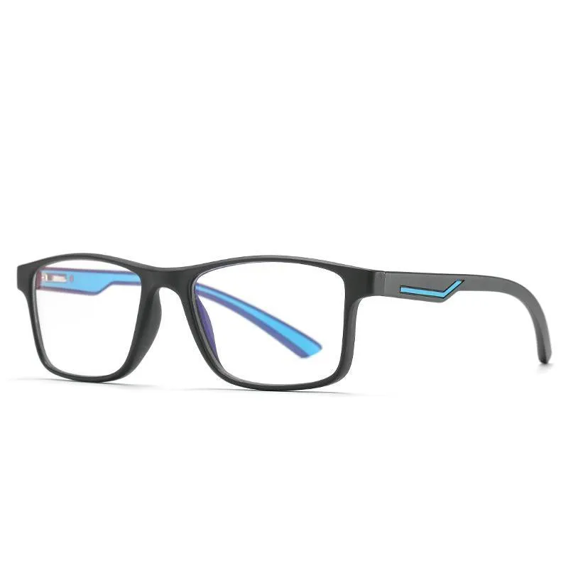 Thoth - (Age 13-18)Teens Blue Light Blocking Computer Reading Gaming Glasses - Matte Black/Blue
