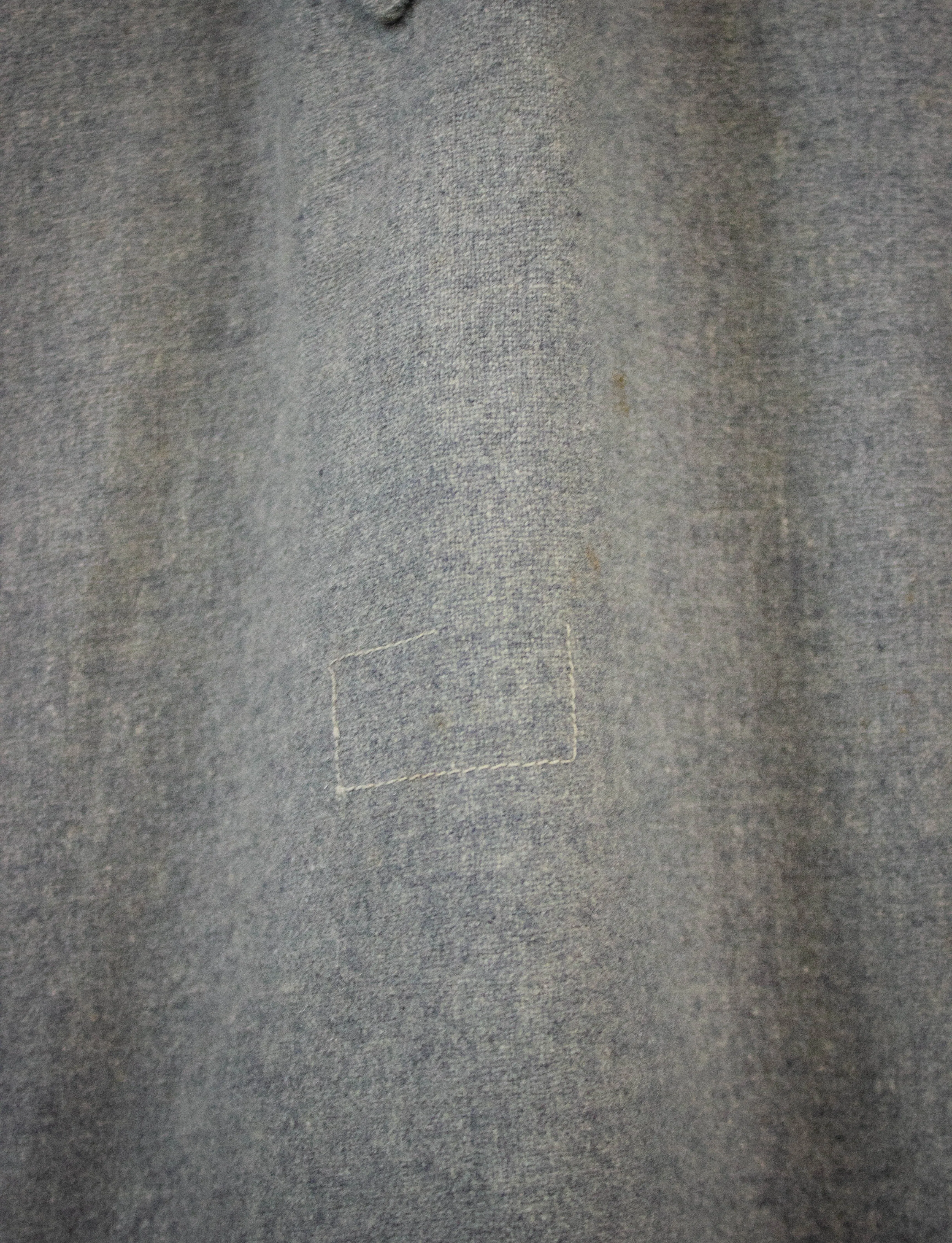 Vintage Pullover Workwear Shirt 30s Gray Medium