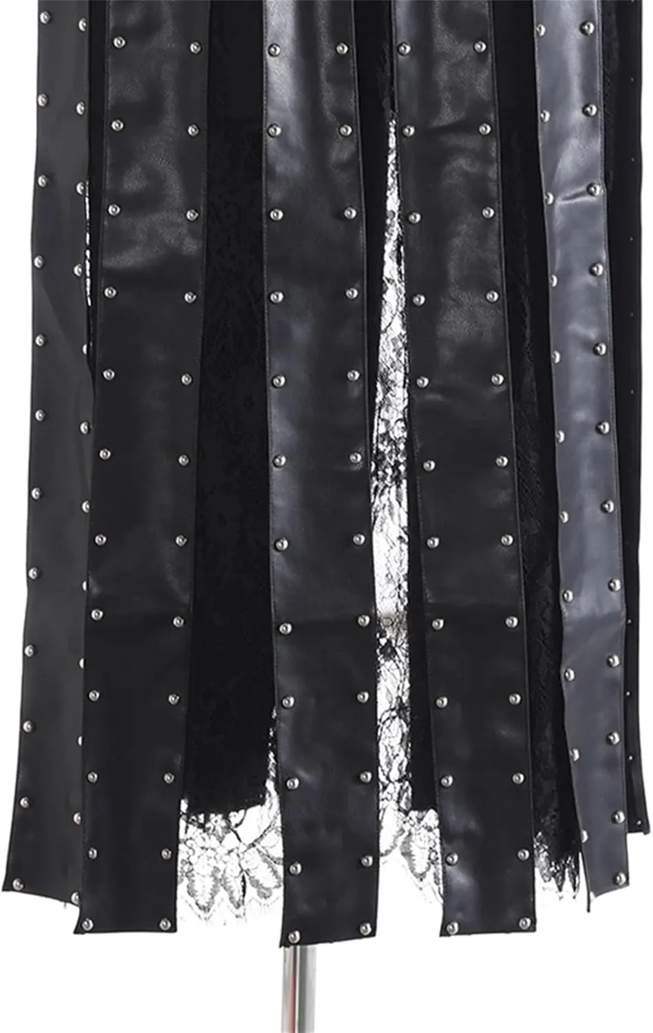 Women's Pearl Spliced Skirt, Loose Fit Elegant High Waist Design
